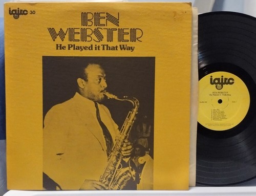 Ben webster played that - webster, it