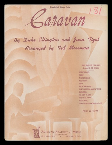 Caravan ellington tizol 1945 - ellington/tizol,