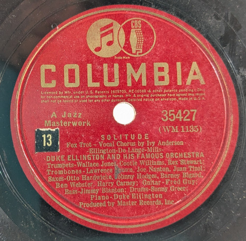 Duke ellington 78 rpm - duke,