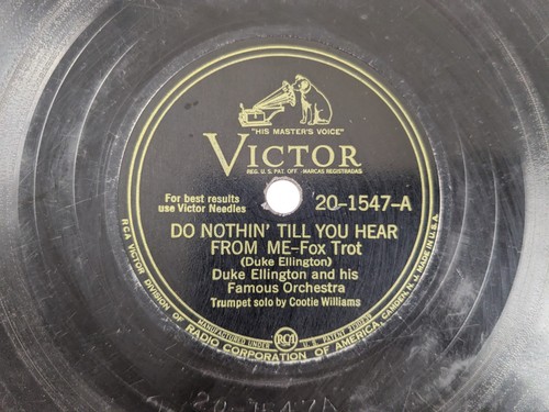 Duke ellington rpm - 78, victor