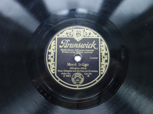 Schellackplatte brunswick - schellackplatte,,